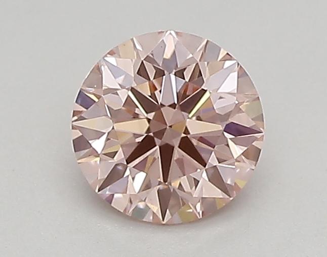 0.43 Ct. Fancy Intense Pink Round Lab Grown Diamond