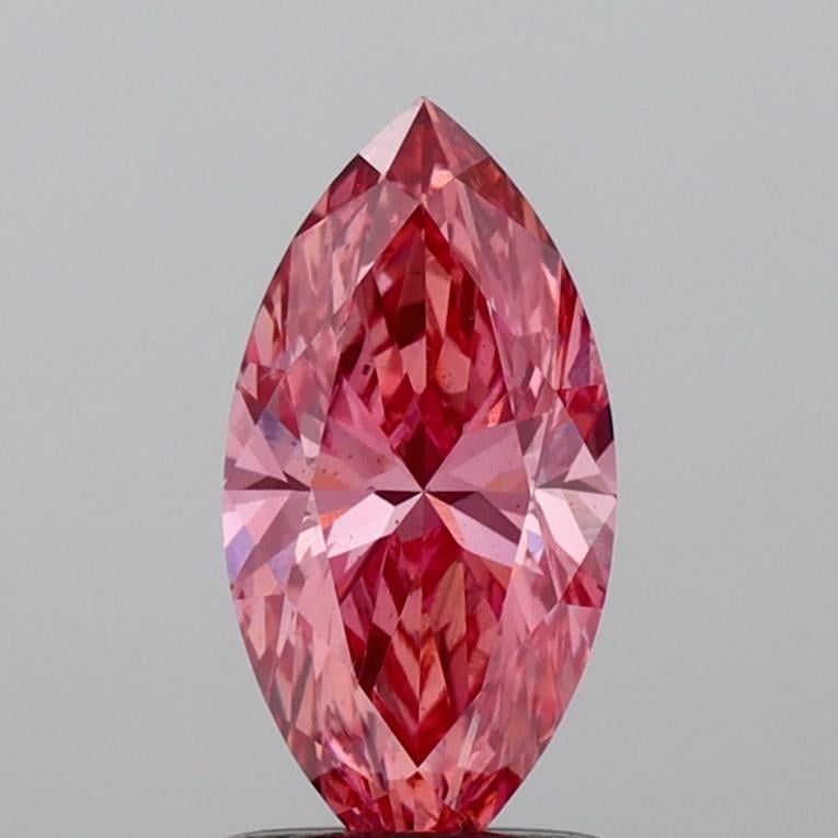 1.06 Ct. Fancy Vivid Pink Marquise Lab Grown Diamond