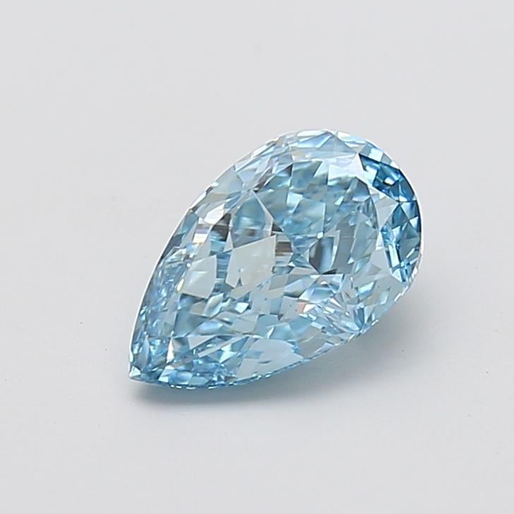 2.04 Ct. Fancy Vivid  Blue Pear Lab Grown Diamond