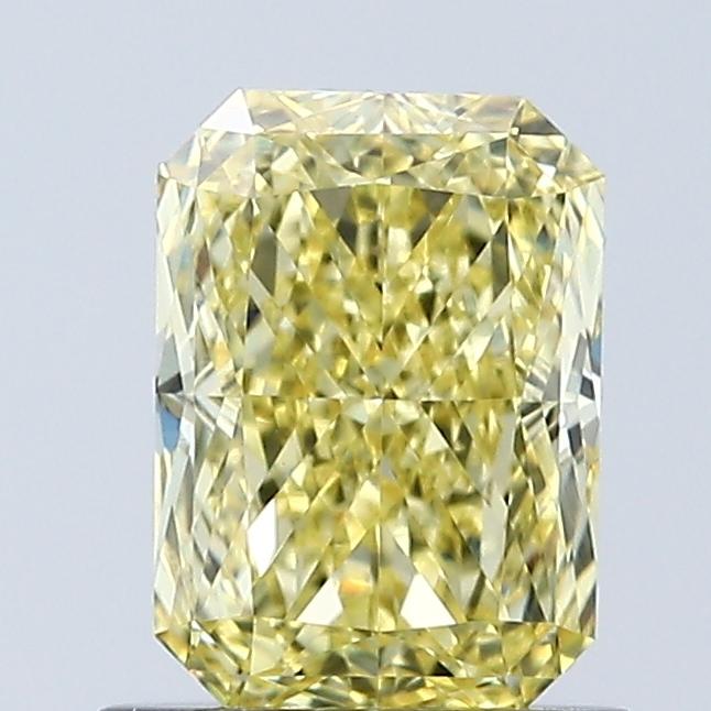 1.04 Ct. Fancy Vivid Yellow Radiant Lab Grown Diamond