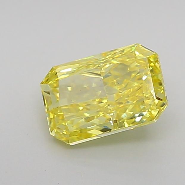 1.03 Ct. Fancy Vivid Yellow Radiant Lab Grown Diamond