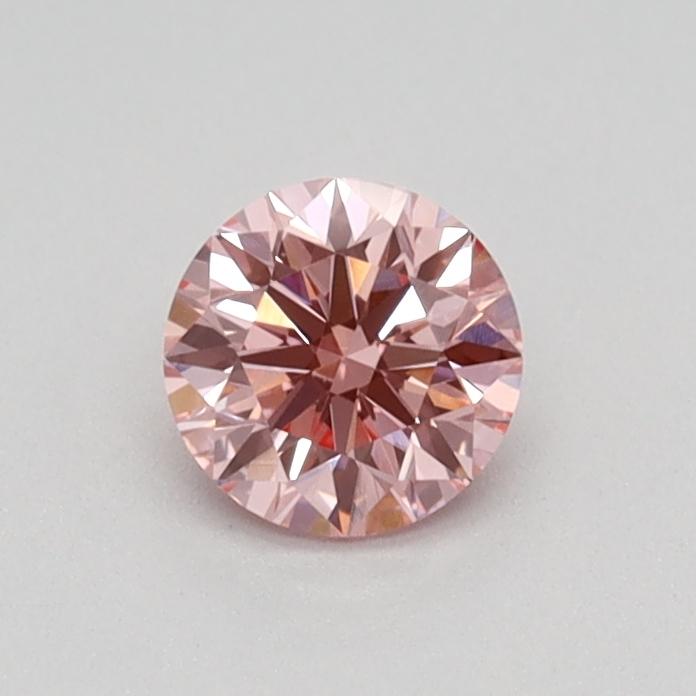 0.33 Ct. Fancy Intense Purple Pink Round Lab Grown Diamond