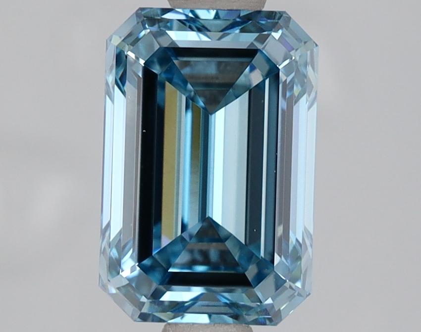 2.02 Ct. Fancy Intense Blue Emerald Lab Grown Diamond