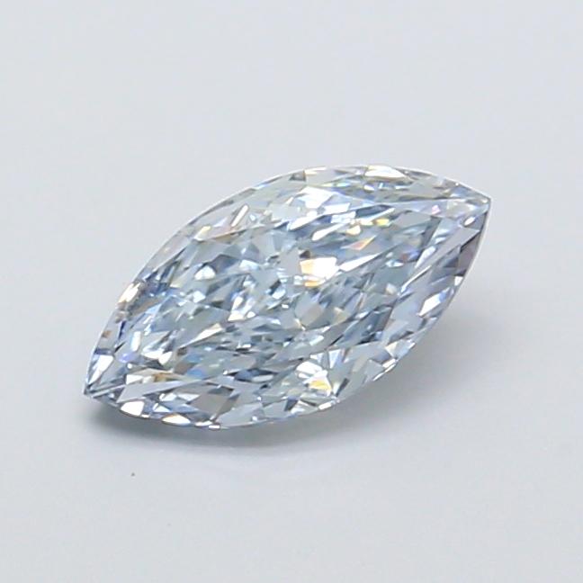 1.02 Ct. Fancy Blue Marquise Lab Grown Diamond
