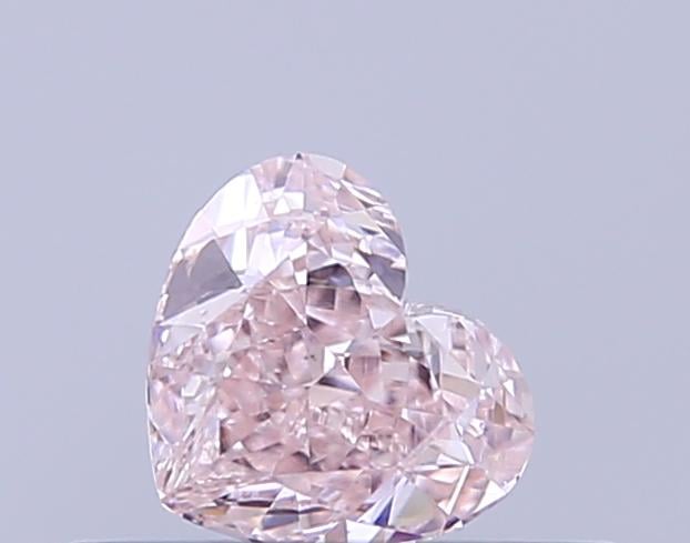 0.34 Ct. Fancy Light  Pink Heart Lab Grown Diamond
