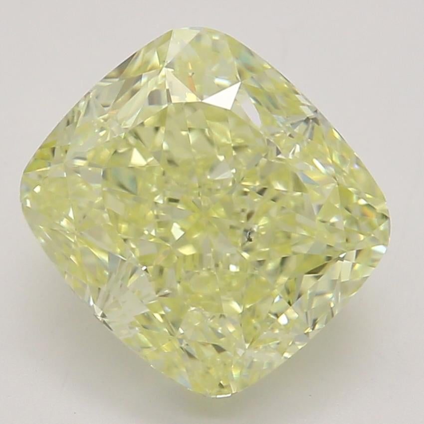 2.01 Ct. Fancy Yellow Cushion Diamond
