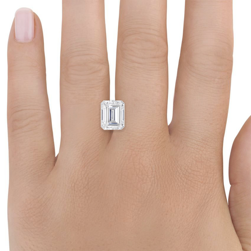 10x8mm Super Premium Emerald Moissanite MO10X8EC1