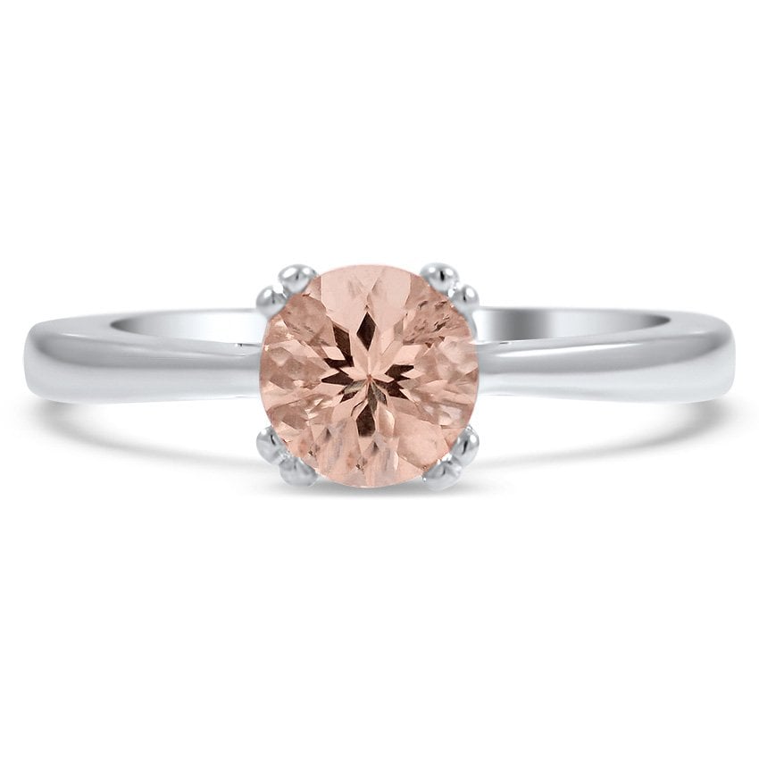 Modern Morganite Vintage Ring | Mcqueen | Brilliant Earth