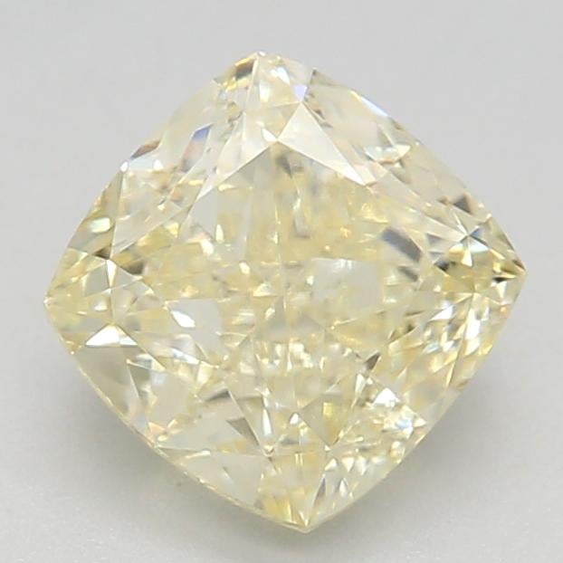 1.07 Ct. Fancy Yellow Cushion Lab Grown Diamond