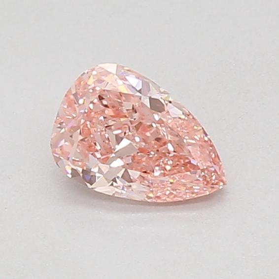 0.53 Ct. Fancy Vivid Pink Pear Lab Grown Diamond