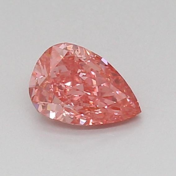0.57 Ct. Fancy Vivid Pink Pear Lab Grown Diamond