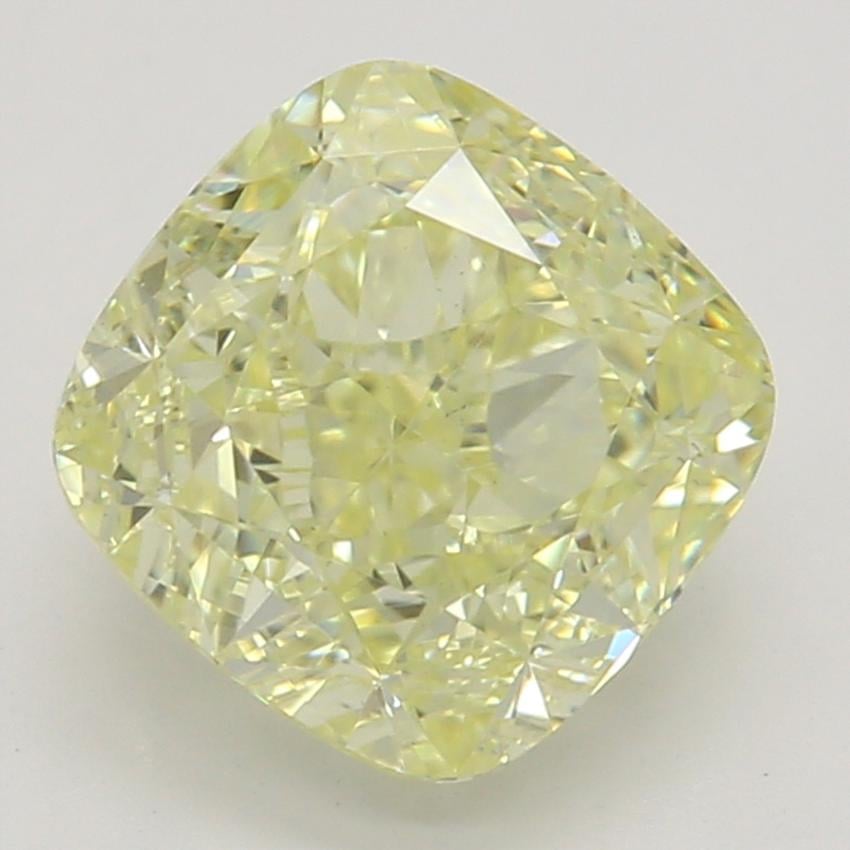 1.36 Ct. Fancy Yellow Cushion Diamond