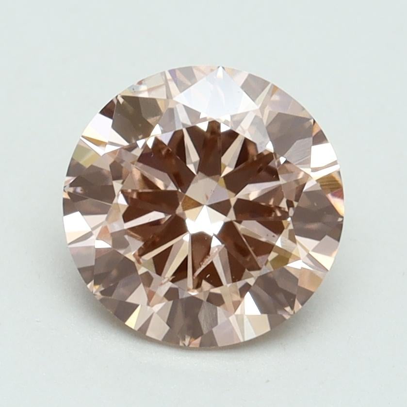 1.70 Ct. Fancy Intense Pink Round Lab Grown Diamond