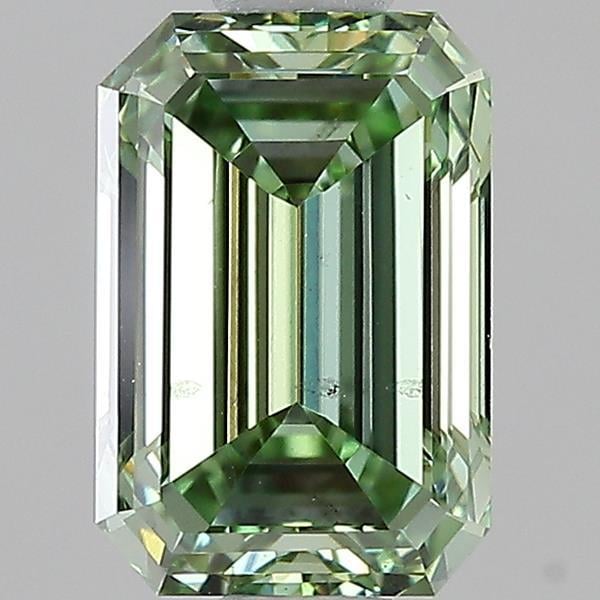 1.00 Ct. Fancy Vivid  Green Emerald Lab Grown Diamond