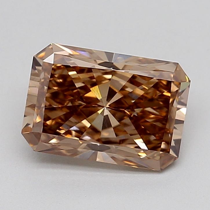2.05 Ct. Fancy  Brown Radiant Lab Grown Diamond