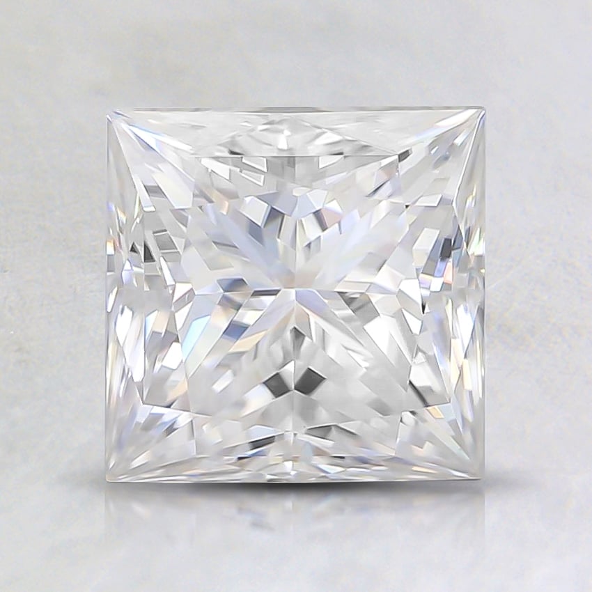 6.5mm Premium Princess Moissanite