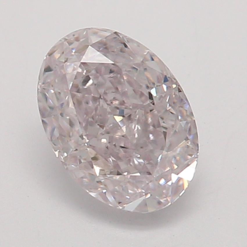 0.51 Ct. Fancy Light Pink Oval Diamond