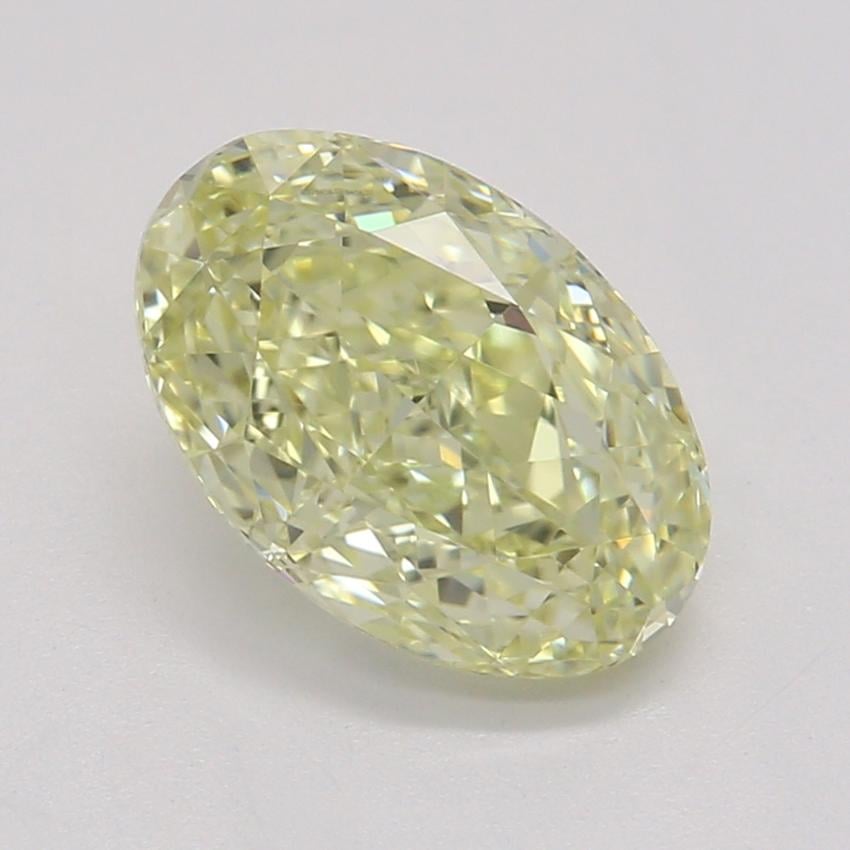 1.01 Ct. Fancy Yellow Oval Diamond