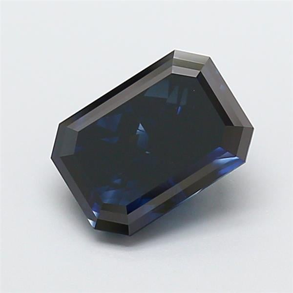2.08 Ct. Fancy Deep Blue Radiant Lab Grown Diamond