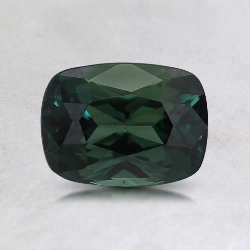 6.8x5mm Teal Cushion Sapphire