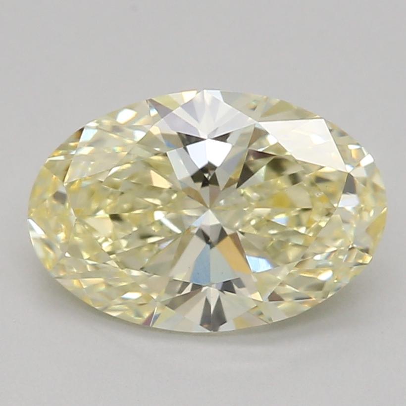 1.04 Ct. Fancy Yellow Oval Lab Grown Diamond