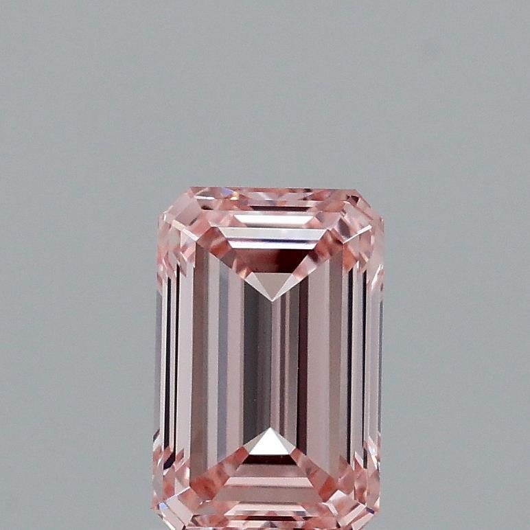 0.96 Ct. Fancy Intense Pink Emerald Lab Grown Diamond