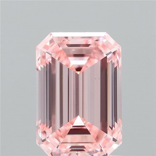 2.03 Ct. Fancy Intense Pink Emerald Lab Grown Diamond