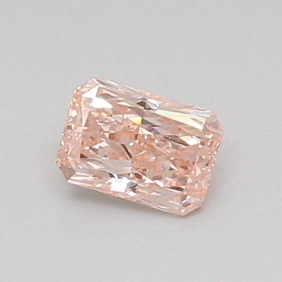 0.49 Ct. Fancy Intense Pink Radiant Lab Grown Diamond