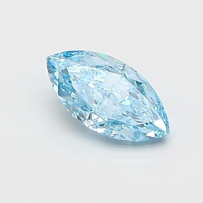 0.60 Ct. Fancy Blue Marquise Lab Grown Diamond