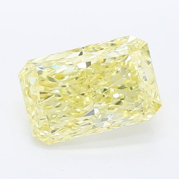 1.08 Ct. Fancy Vivid Yellow Radiant Lab Grown Diamond