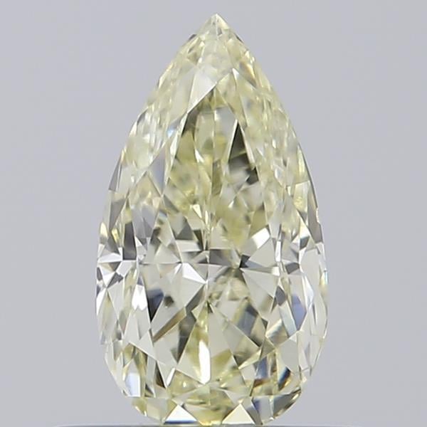 0.50 Ct. Light Yellow Pear Lab Grown Diamond