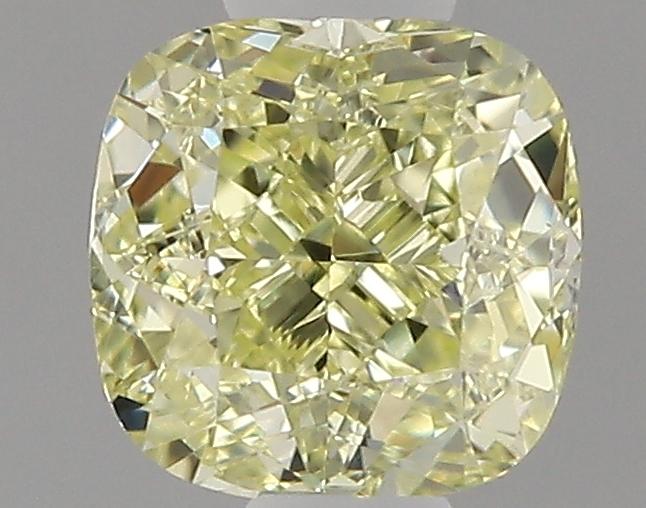 0.47 Ct. Fancy Yellow Cushion Diamond