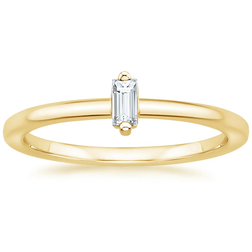 Rose gold diamond engagement ring with surprise diamond details