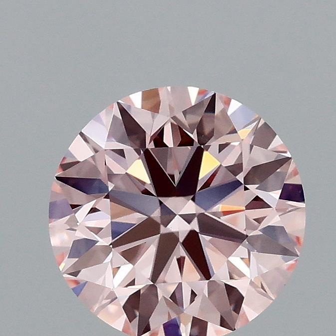 1.35 Ct. Fancy Intense Pink Round Lab Grown Diamond
