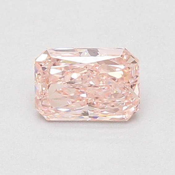 0.64 Ct. Fancy Intense Pink Radiant Lab Grown Diamond