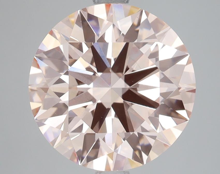 5.06 Ct. Fancy Intense Pink Round Lab Grown Diamond