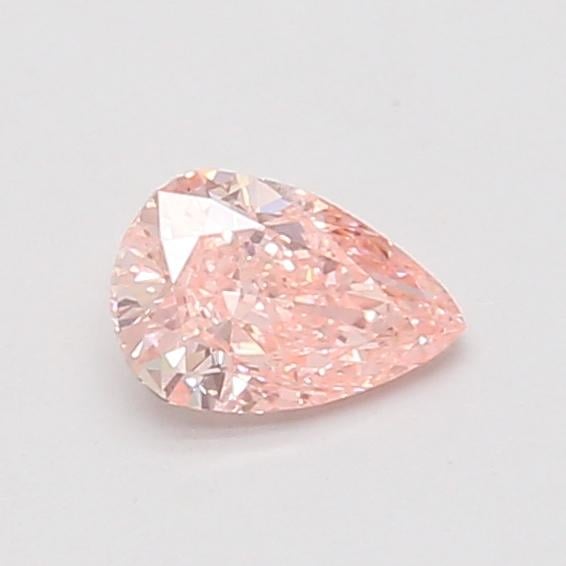 0.50 Ct. Fancy Vivid Pink Pear Lab Grown Diamond