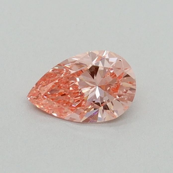 0.33 Ct. Fancy Vivid Pink Pear Lab Grown Diamond