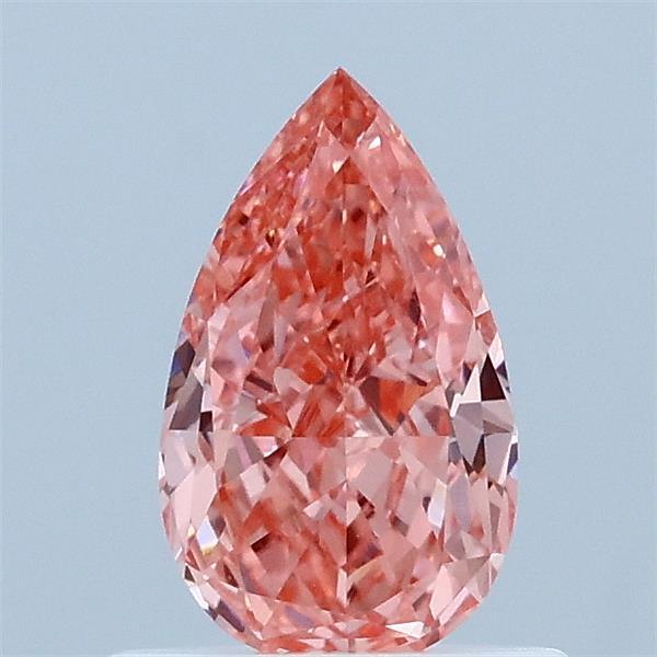 0.72 Ct. Fancy Vivid Pink Pear Lab Grown Diamond