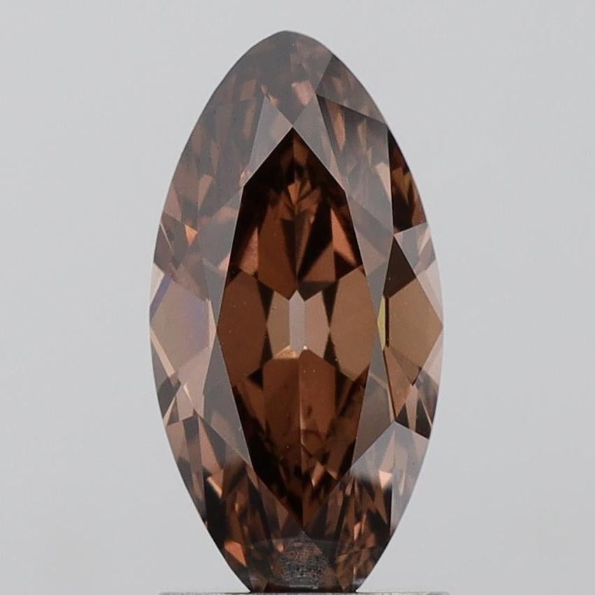 1.91 Ct. Fancy Light Brown Marquise Lab Grown Diamond
