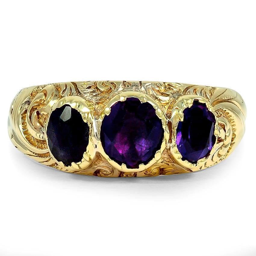 Georgian Amethyst Vintage Ring