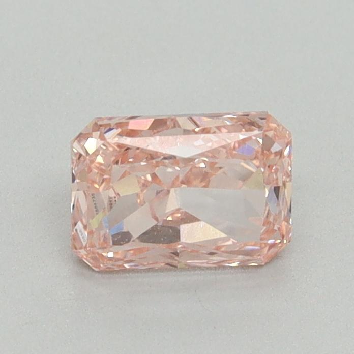0.71 Ct. Fancy Vivid Pink Radiant Lab Grown Diamond