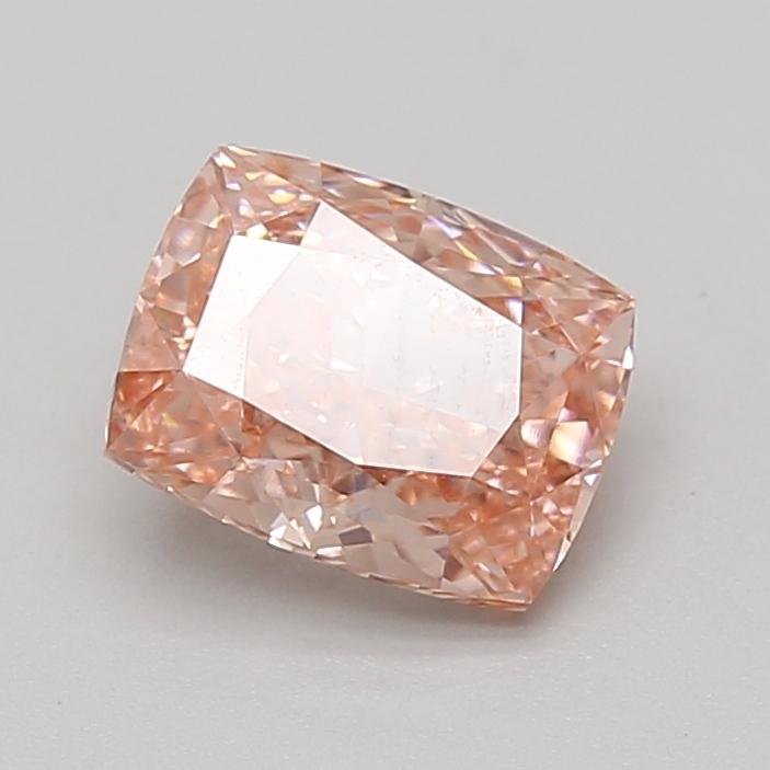 1.80 Ct. Fancy Vivid Pink Cushion Lab Grown Diamond