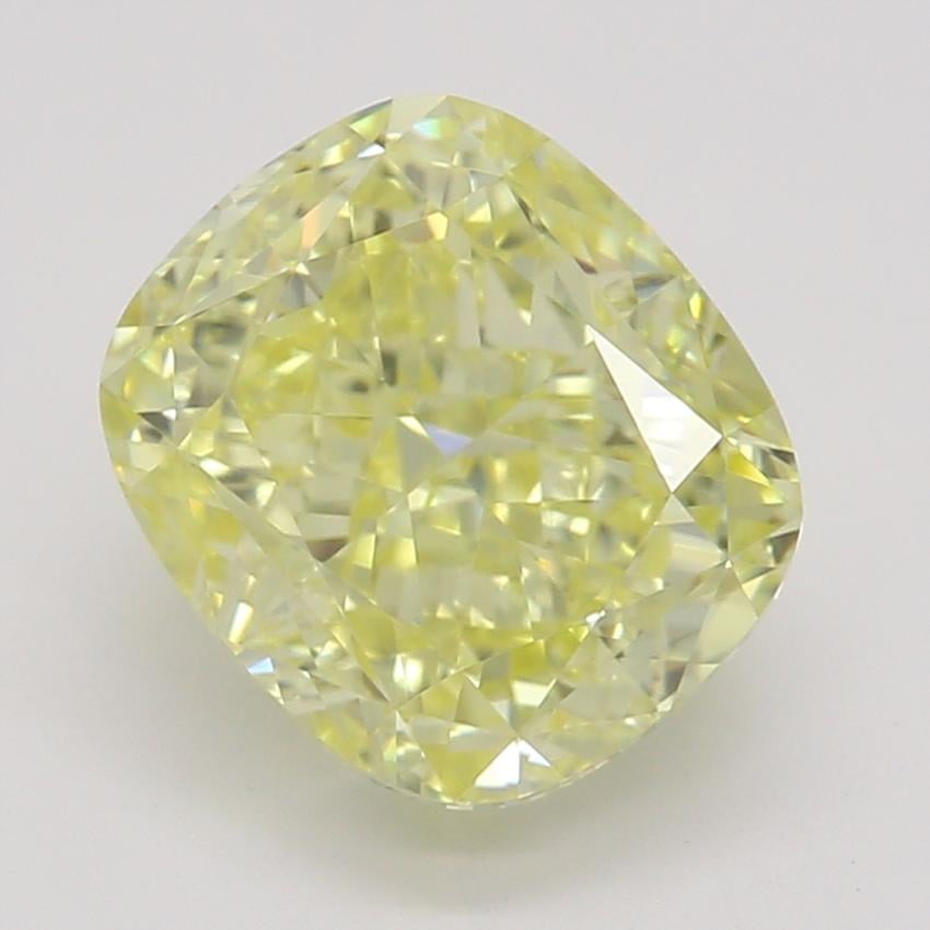 1.51 Ct. Fancy Intense Yellow Cushion Diamond