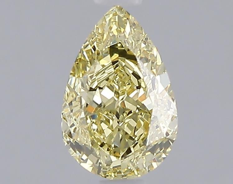 1.08 Ct. Fancy Intense  Yellow Pear Lab Grown Diamond