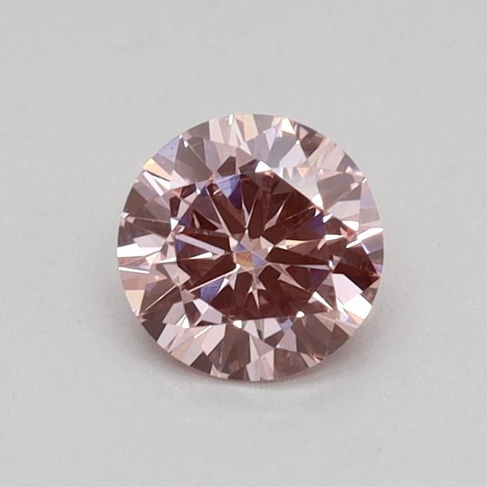 0.32 Ct. Fancy Pink Round Lab Grown Diamond