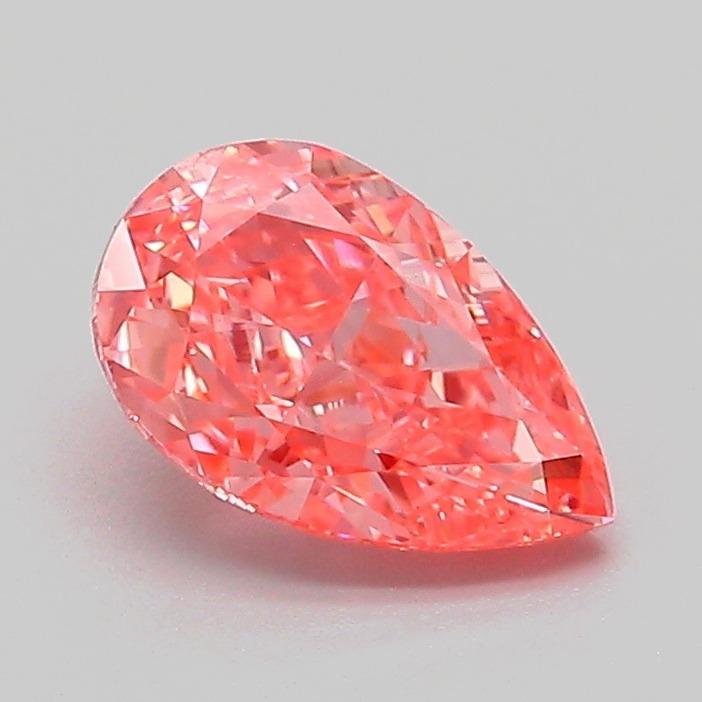 1.03 Ct. Fancy Vivid Pink Pear Lab Grown Diamond