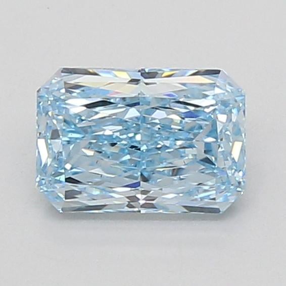 1.10 Ct. Fancy Vivid Blue Radiant Lab Grown Diamond