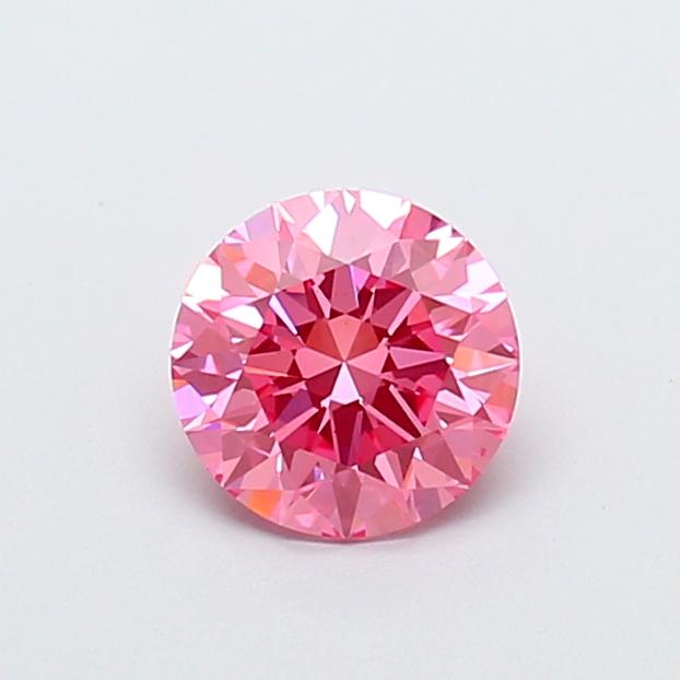 1.20 Ct. Fancy Vivid Pink Round Lab Grown Diamond