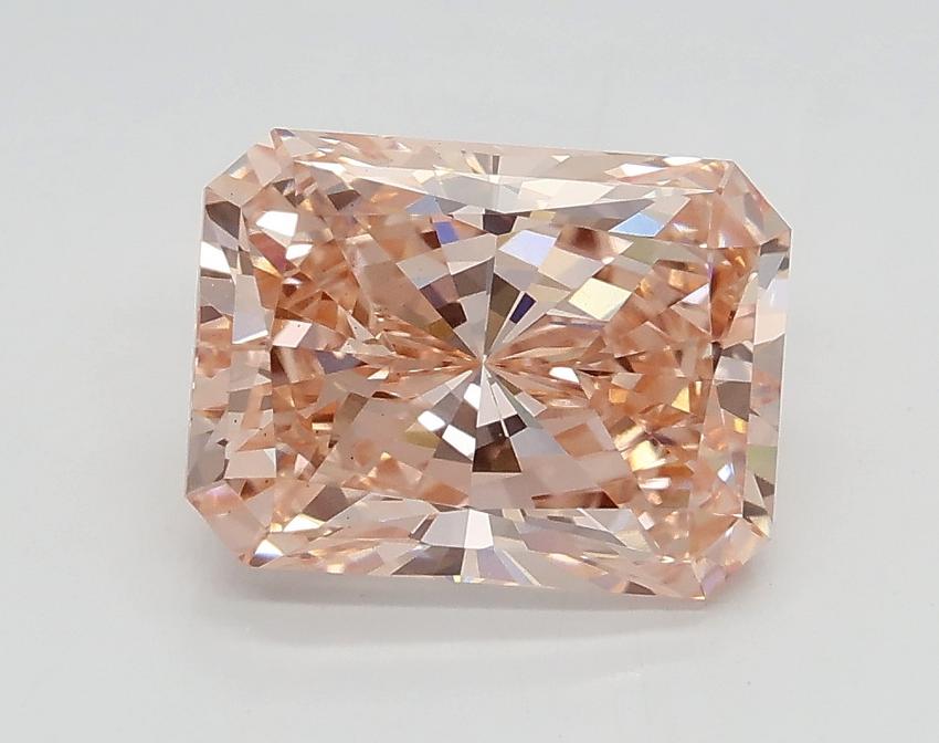 2.02 Ct. Fancy Pink Radiant Lab Grown Diamond
